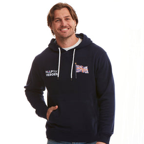 Help for Heroes Navy Lion and Garter Pullover Hoody