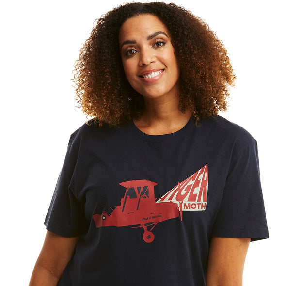 Help for Heroes Navy Tiger Moth T-Shirt