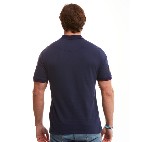 Help for Heroes Navy Union Jack Collar Polo