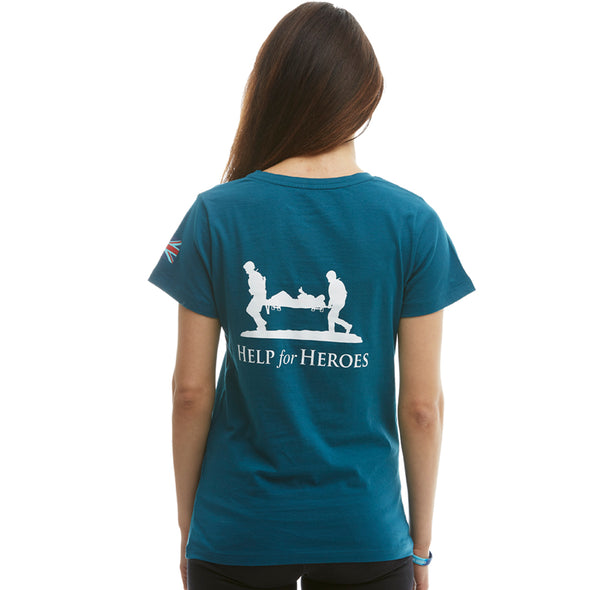 Help for Heroes Ocean Blue Heritage T-Shirt