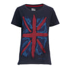 Help for Heroes Navy Patriotic Flag T-Shirt