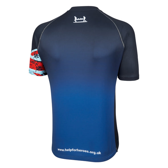 Tri Union Jack Ombre Recumbent Cycle Jersey
