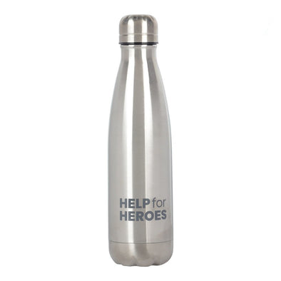 Help for Heroes Stainless Steel Reusable Flask