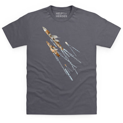 Help for Heroes Charcoal Dunkirk Spirit T-Shirt