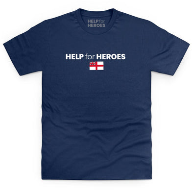 Help for Heroes Royal Navy Logo T-Shirt in Navy