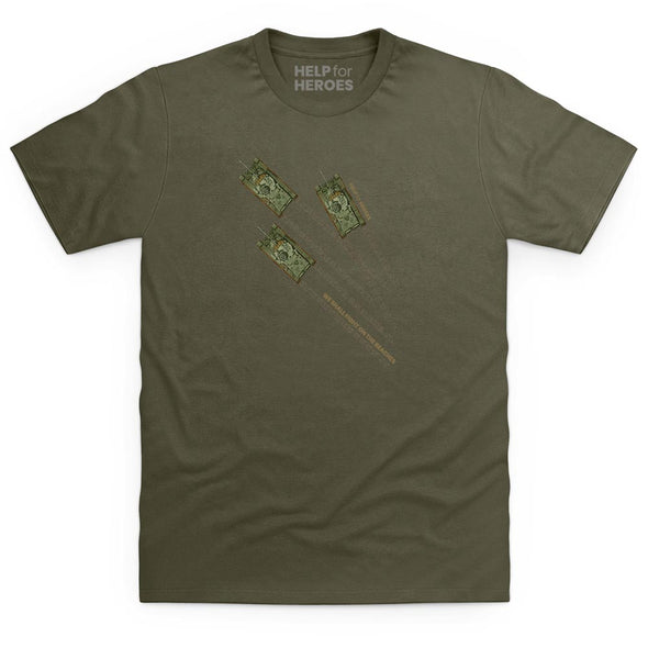 Military Green Comet Tank T-Shirt