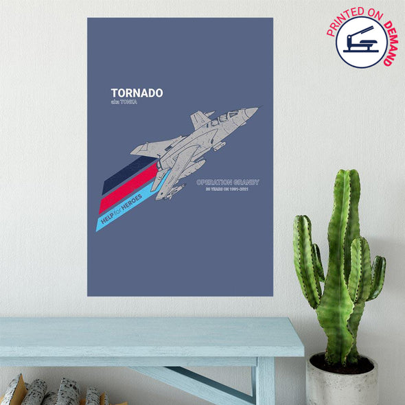 Help for Heroes Tornado Poster