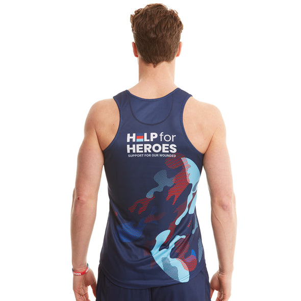 Help for Heroes Tri Camo Running Vest