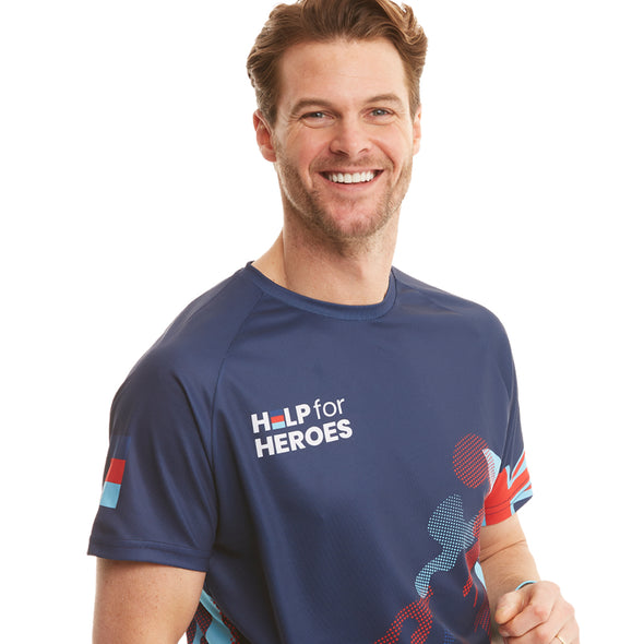Help for Heroes Tri Camo Technical T-Shirt
