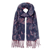 Help for Heroes Tri Colour Floral Jacquard Scarf