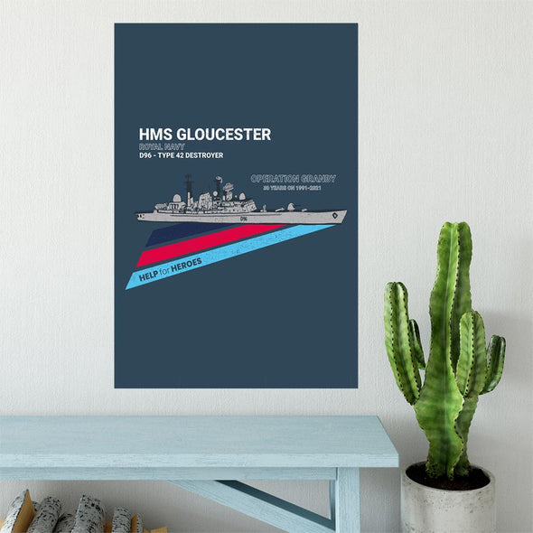 Help for Heroes Destroyer Poster