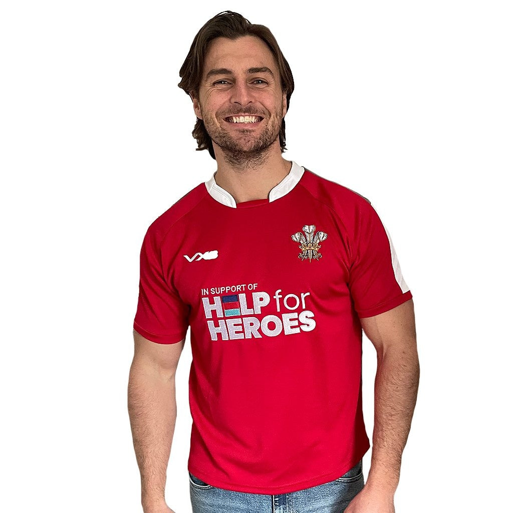 Help for Heroes Wales Rugby Shirt