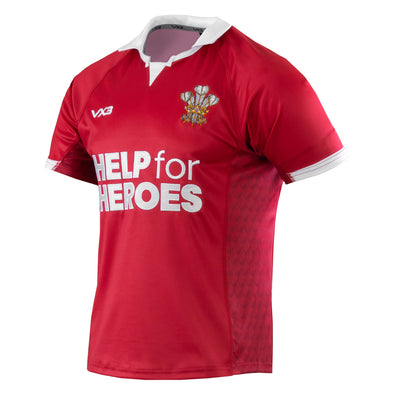 Help for Heroes 2023 Wales Rugby Shirt