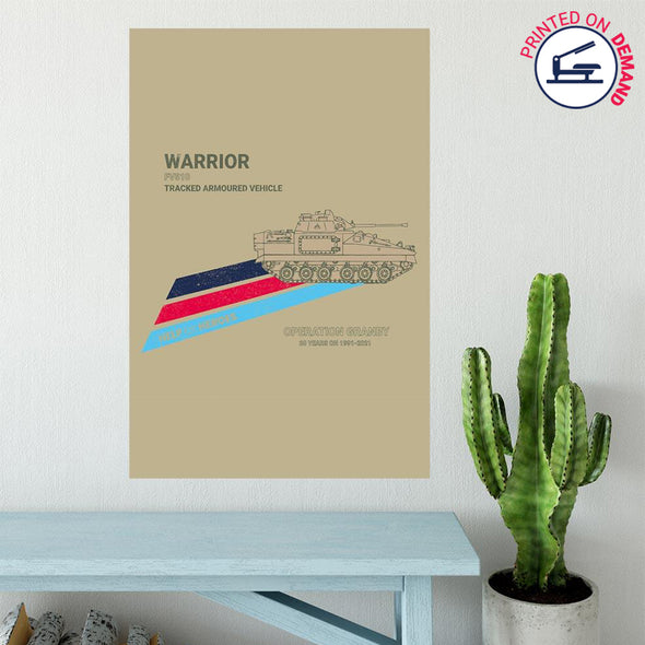 Help for Heroes Warrior Poster