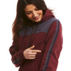 Burgundy Spirit Zipped Hoody