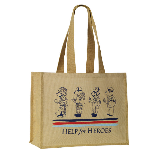 Help for Heroes Juco Bear Silhouette Bag